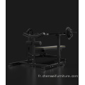 Power Rack Squat Rack avec banc haltère pliable